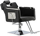 Перукарське крісло Brado FJ-83006-F гідравлічне поворотне підставка для ніг, фото 2