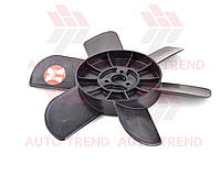 Крыльчатка вентилятора радиатора ВАЗ 2101-07, 2121, 21213, 6 лоп. черная