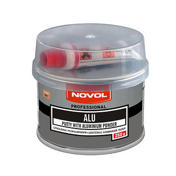 Шпаклівка автомобільна з алюмінієвим пилом Novol ALU 0.25 кг