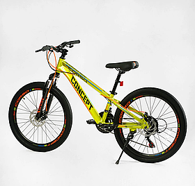 Велосипед спортивний Corso Concept на 24 дюйма, green 24166