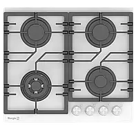 Варильна поверхня газова BORGIO D 6392-19 White Glass