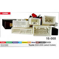 Перехідник живлення з адаптером CAN-BUS серії Carav 16-068 (16 pin) для TOYOTA 2003-13