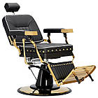 Крісло перукарське гідравлічне Trevor Barberking ENZO-9156G, фото 4
