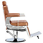 Перукарське крісло гідравлічне Nilus barberking ENZO-9139C-BROWN, фото 3