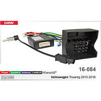 Перехідник живлення з адаптером CAN-BUS серії Carav 16-084 для магнітол (16 pin) для Volkswagen Touareg