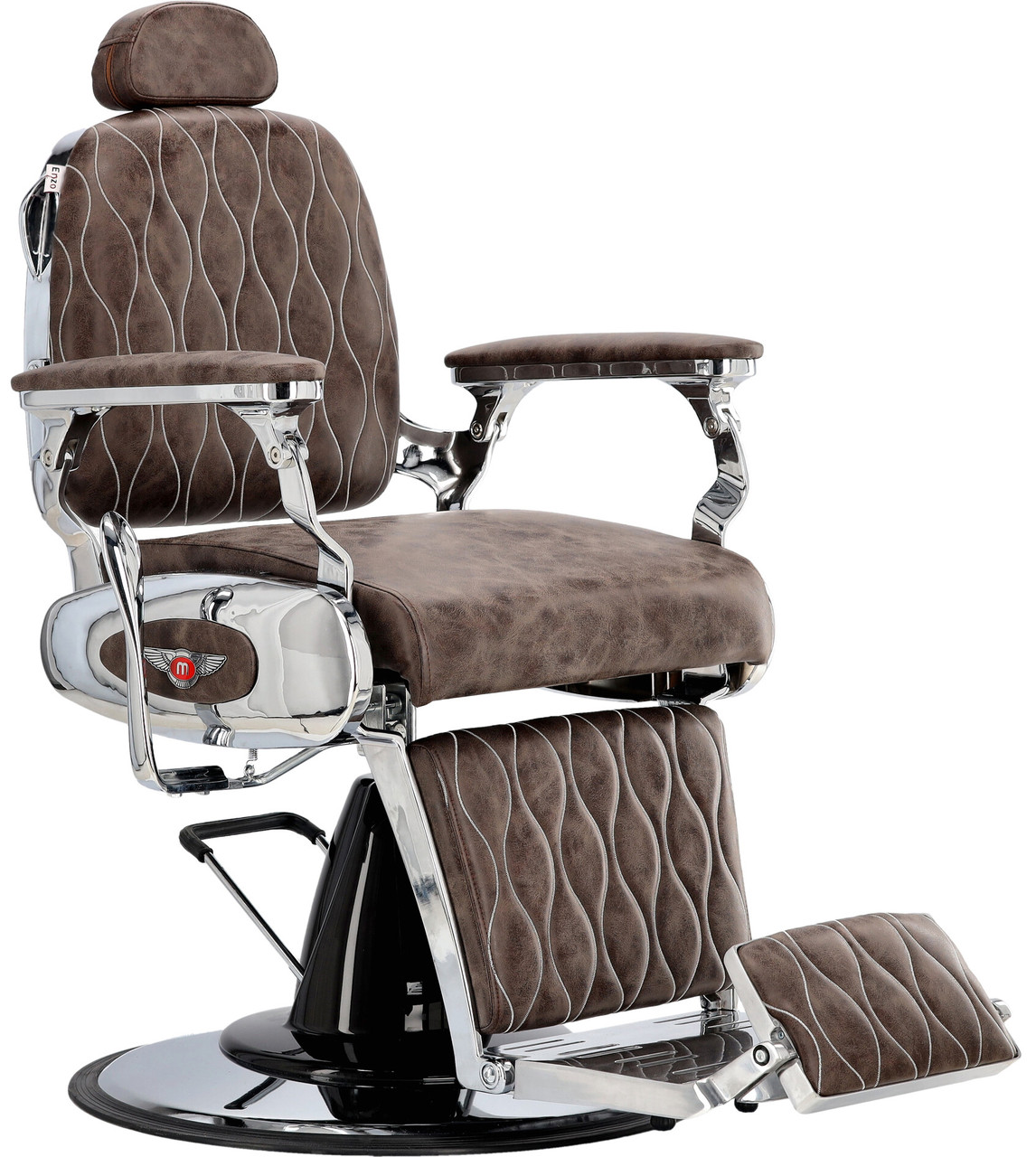 Перукарське крісло гідравлічне ENZO-9150C Amat Barberking