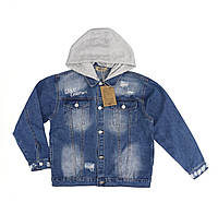 Пиджак джинсовый S&D для подростка 8-16 лет , Цвет Голубой, Размер одежды подросток (по росту) 164