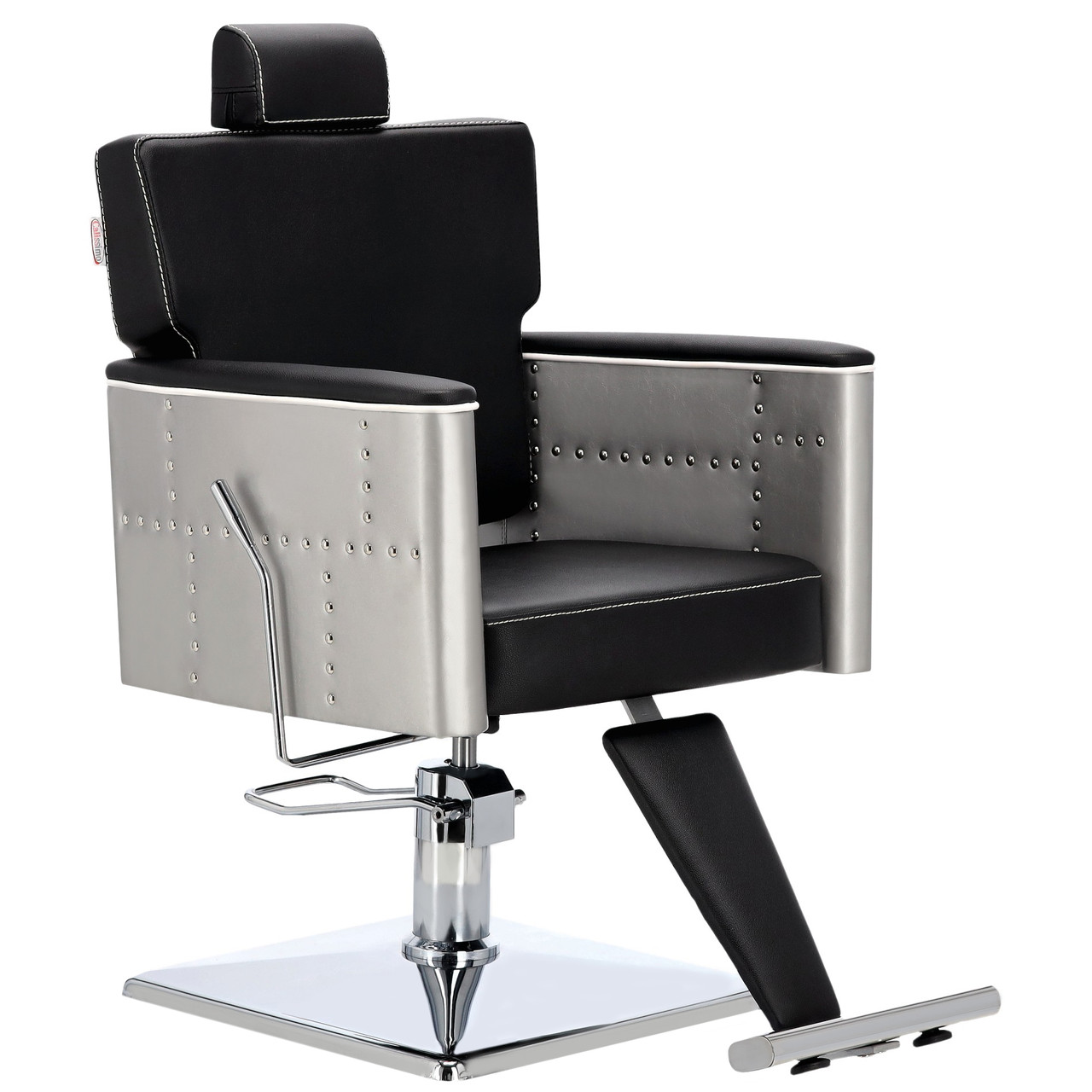 Гідравлічне перукарське крісло 83025-BLACK-FOTEL Modus Barberking