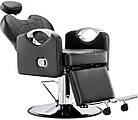 Перукарське крісло гідравлічне B63-CH092 Besarion barberking, фото 3