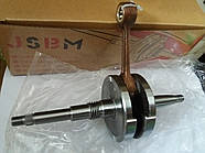 HONDA-50 2T TACT AF24 GIORNO Коленвал + голчастий вал 12 mm фірма JSBM