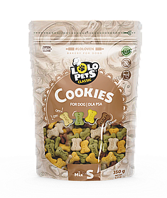 Lolo Pets Печево для собак у вигляді кісточок MIX S, 350г