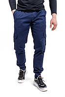 Котоновые штаны "Baza" Intruder S синие (1613394434)