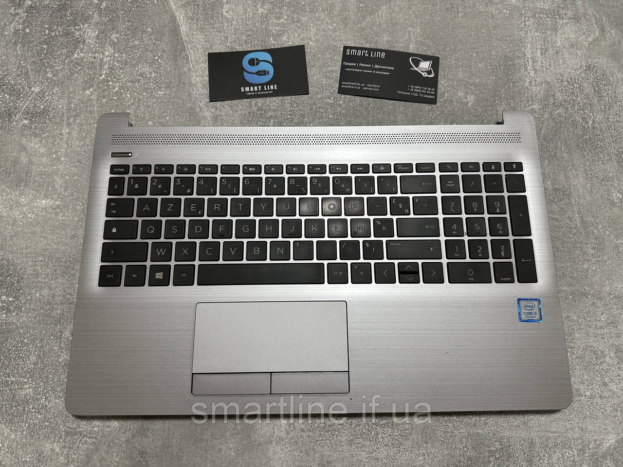 Верхня частина корпусу топкейс клавіатура для ноутбука HP Pavilion 250 G7 | 255 G7 | 15-DA | 15-DB | 15-DR, фото 1