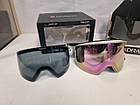 Гірськолижна маска Dragon Alliance PXV2 Cool Grey 2 лінзи Lumalens Pink Ionized / Lumalens Dark Smoke, фото 5