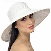 Шляпа широкополая Del Mare ЛАРЕДО Белый DM-100-02 56-57