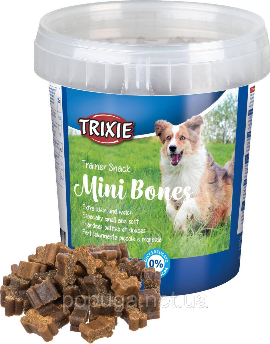 Trixie Trainer Snack Mini Bones - Суміш ласощів для собак яловичина, ягня, птиця