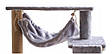 Дряпка Котяче дерево 125cm серое Be-active 013, фото 7