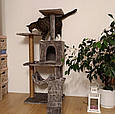 Дряпка Котяче дерево 125cm серое Be-active 013, фото 9