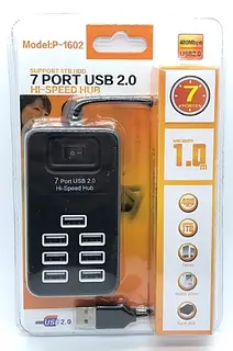 Хаб 7 портів USB2.0 P-1602