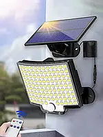 Светильник на солнечной батарее с датчиком движения Solar wall lamp BL-104-SMD