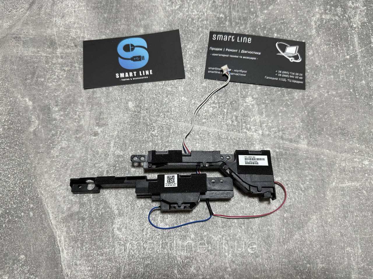 Динаміки для ноутбука HP Pavilion 15-DB | 15-DA | 250 G7 | 255 G7 | L20453-001 | PK23000WC20, фото 1