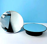Стіл дзеркальний для предметного знімання Electric Mirror Turntable 20 см, білий, фото 3