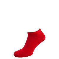Носки мужские цветные из хлопка короткие красный MAN's SET 44-46