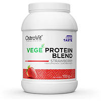 Протеин OstroVit Vege Protein Blend, 700 грамм Клубника