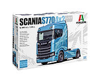 Scania S770 4x2 Normal Roof. Сборная модель в масштабе 1/24. ITALERI 3961