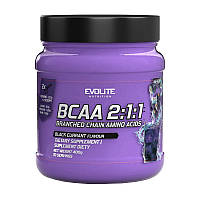 Аминокислота BCAA Evolite Nutrition BCAA 2:1:1, 400 грамм Черная смородина CN14834-7 VH