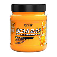 Аминокислота BCAA Evolite Nutrition BCAA 2:1:1, 400 грамм Апельсин CN14834-2 VH