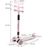 Триколісний самокат Kidwell VENTO Unicorn, фото 4