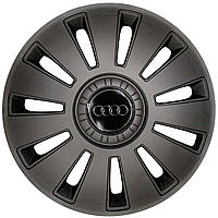 Колпаки Колесные R15 AUDI графитовые 4шт AVK