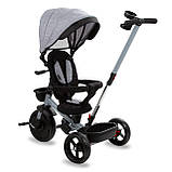 Велосипед триколісний Kidwell AXEL Grey, фото 3