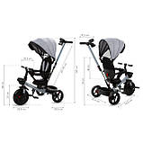 Велосипед триколісний Kidwell AXEL Grey, фото 10