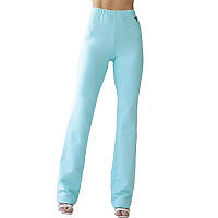 Жіночі штани прямого крою E5-LD M Блакитний (06399917)