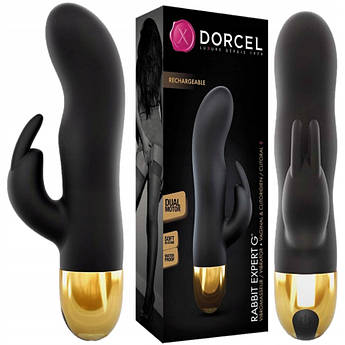 Вібратор-кролик Dorcel RABBIT EXPERT G, два мотора gigante.com.ua