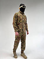 Спецодежда для военных хлопок(65%), Мужской армейский костюм с липучками под шевроны vsk