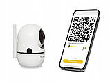 Внутрішня поворотна IP-камера відеоспостереження Overmax Camspot 3.6 Full HD WiFi, фото 4
