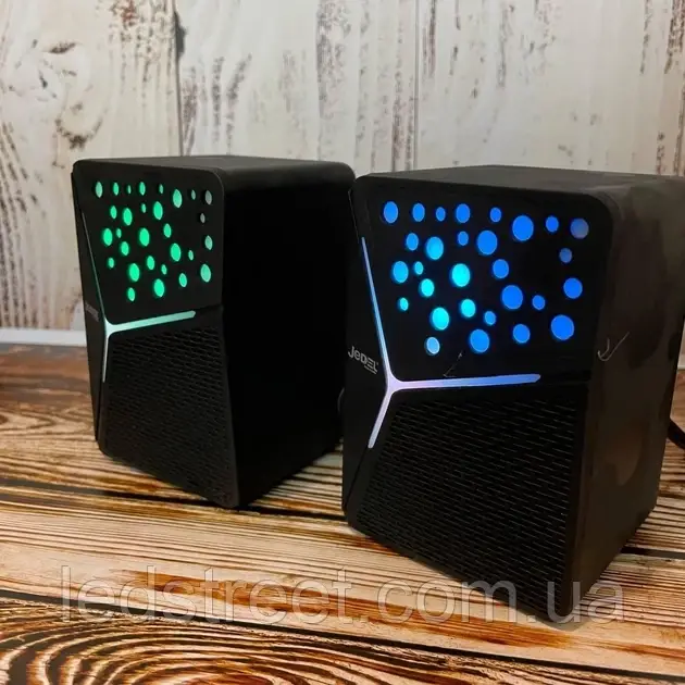 Колонки для комп'ютера і ноутбука JEDEL S554 RGB 2.0 USB