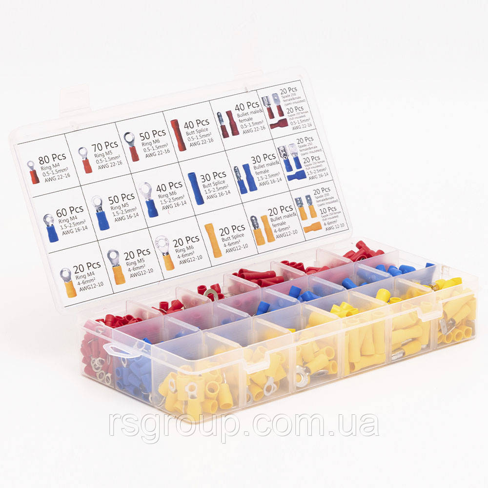 Набір наконечників №2 (21 вид) (700шт)