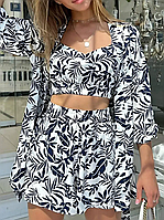 Летний костюм женский (юбка, топ шорты мужские сумка платье, подарок для девушки, футболка) LP