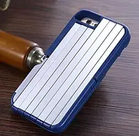 Чохол-накладка пластик StickBox Селфі для iPhone 6 / 6s Blue / Silver HC