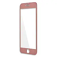 Захисне скло Vouni 0.1 mm для iPhone 6 / 6s Rose Gold + плівка зад (7962)