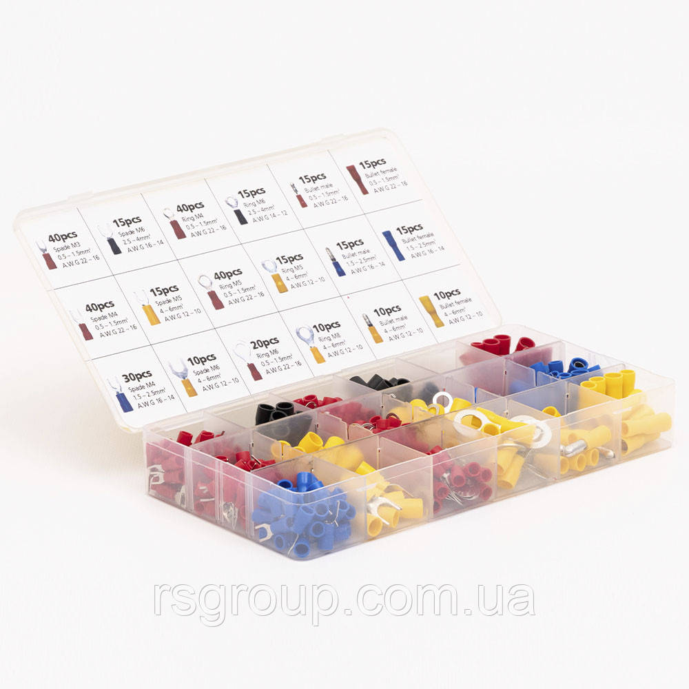 Набір наконечників №3 (18 видів) (370шт)