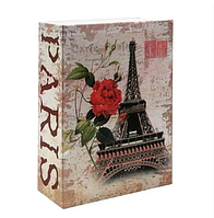 Книга - сейф на ключе для хранения денег, документов, ключей (180 х 115 х 55 см)  Париж