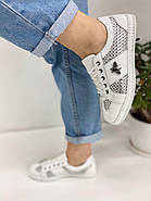 Кросівки жіночі Meldymoor 41M-beyaz білі шкіряні 36, фото 5