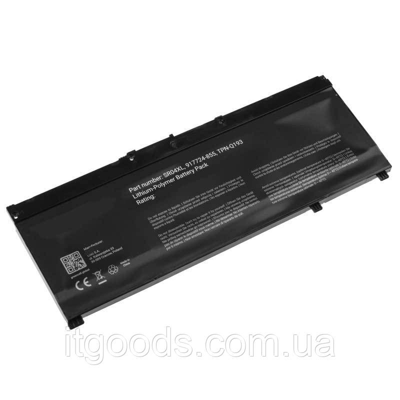 Акумуляторна батарея SR04XL 4550mAh 15.4V 70.07Wh для HP Omen 15-CE TPN-C133 HSTNN-DB7W HSTNN-IB7Z