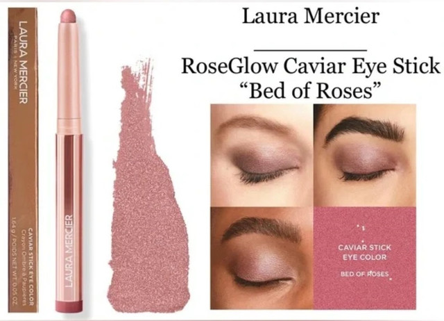 Laura Mercier Rose Glow Caviar Stick Eye Shadow Bed of Roses