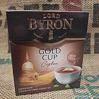 Чорний чай середній лист Lord Byron Gold Cup Ceylon 100 грам